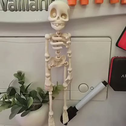 Skorter | 3D printed vintage skeleton magnetic figure