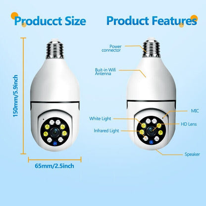 Skorter | 5G Light Bulb Surveillance Camera