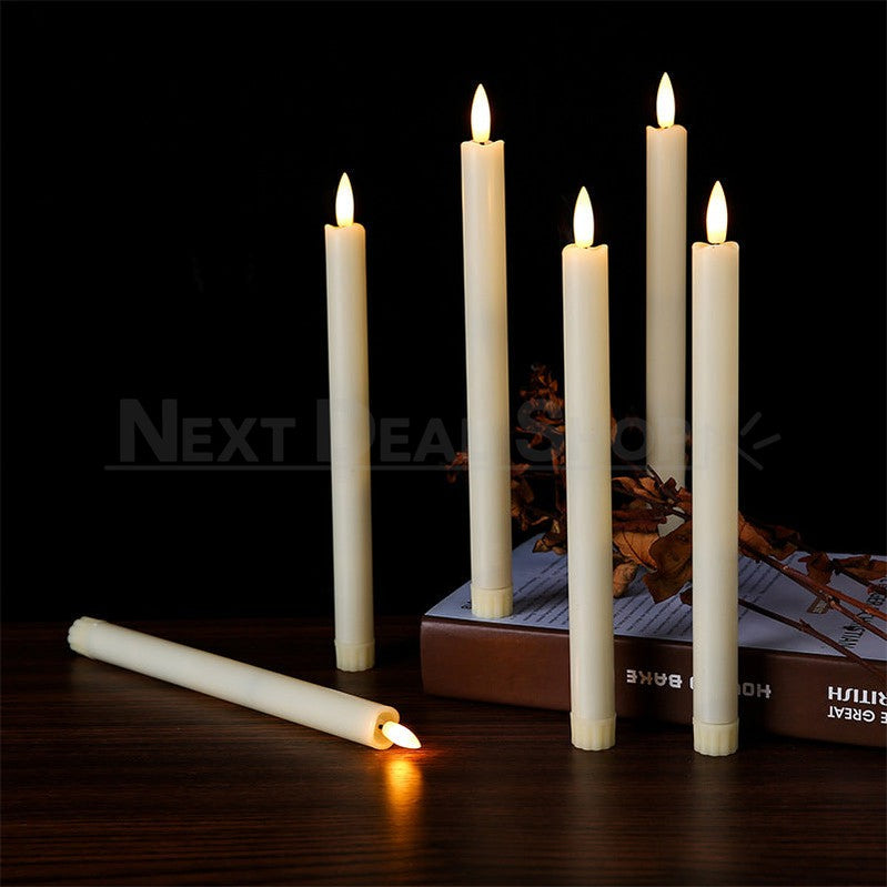 Skorter | 6 Pcs - Flame LED lights with remote control