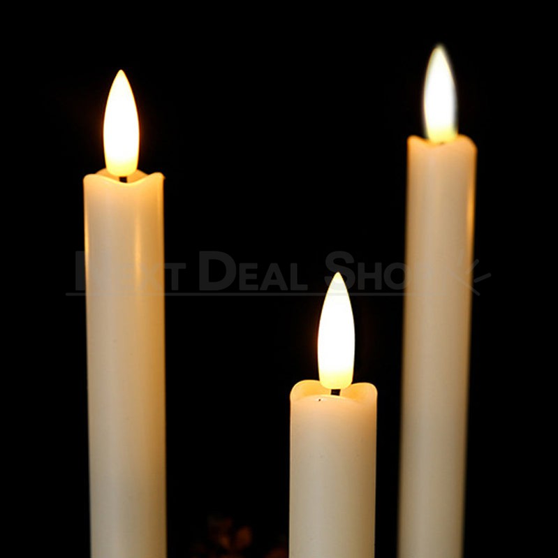 Skorter | 6 Pcs - Flame LED lights with remote control