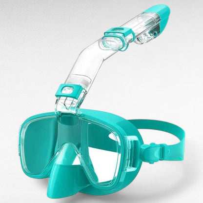 Skorter | Foldable Snorkel Mask with Anti-Fog Lens and Adjustable Strap for Easy Underwater Exploration