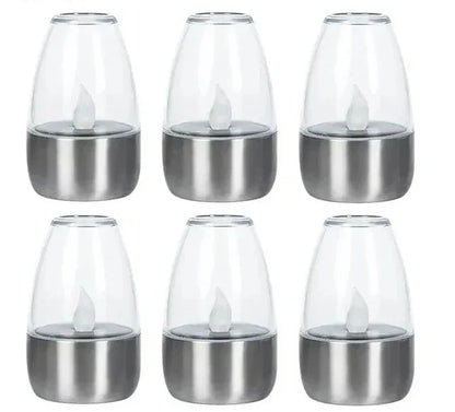 Skorter | SolarFlame - Waterproof LED Candleholders for Outdoor, Solar Energy & Flameless