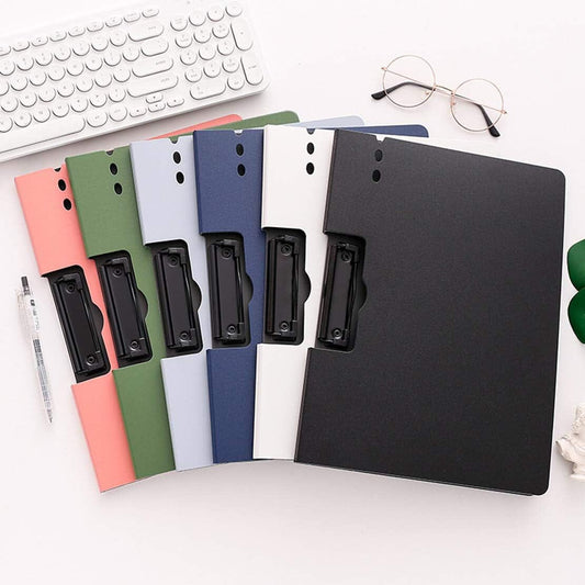 Skorter | 6-Pack: A4 Ring Binder Without Holes with Spring Clamp