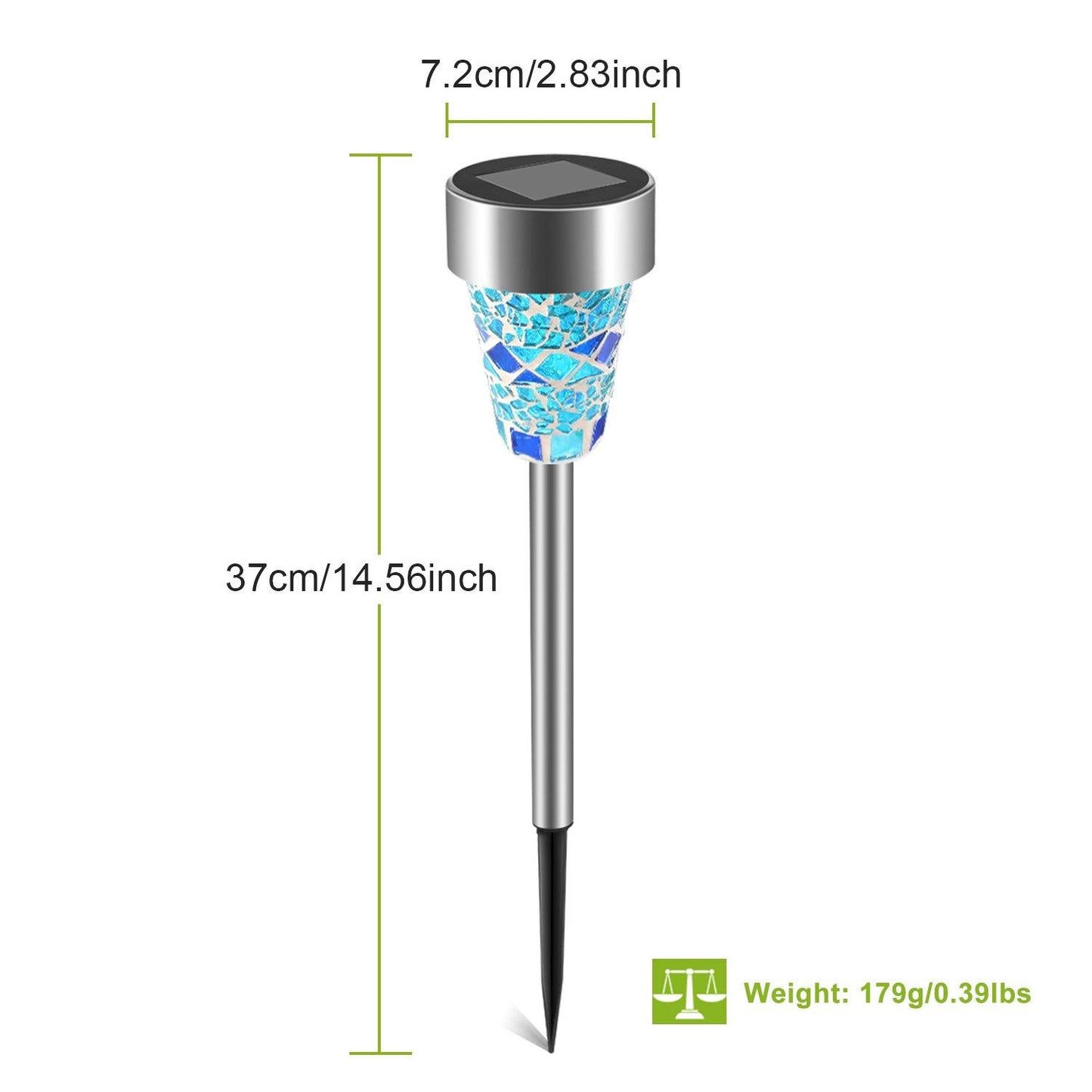 Skorter | 6-Pack: Solar Garden Lighting IP44 Waterproof