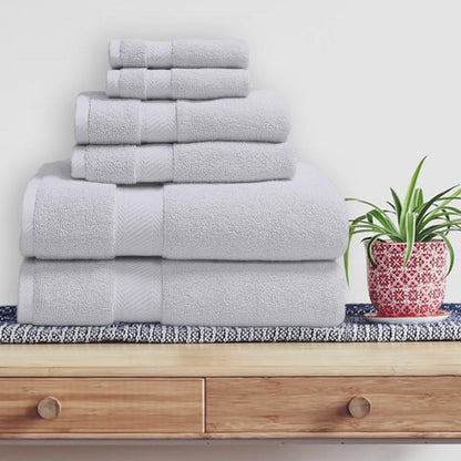 Skorter | 6-Piece: 100% Organic Cotton Towel Set