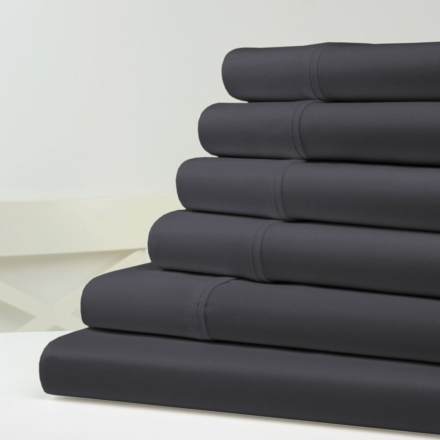 Skorter | 6-Piece: 1200 Thread Count Cotton Sheet