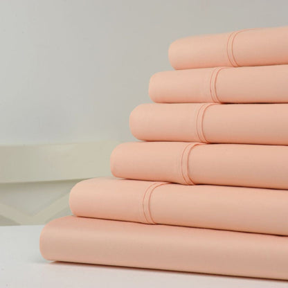 Skorter | 6-Piece: 1200 Thread Count Cotton Sheet