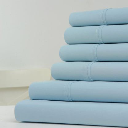 Skorter | 6-Piece: 1200 Thread Count Cotton Sheet