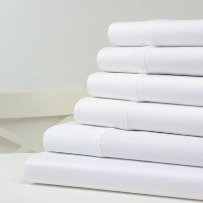 Skorter | 6-Piece: 1200 Thread Count Cotton Sheet