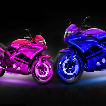 Skorter | 6-Piece: Motorcycle LED Light Strips