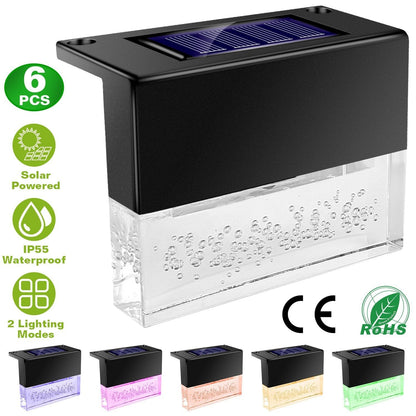 Skorter | 6-Piece: Solar-Powered Acrylic Decorative Garden Mark Lights
