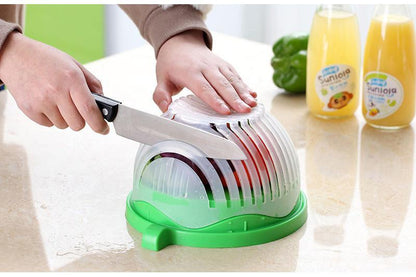 Skorter | 60-Second Salad Cutter Bowl – Effortless Preparation for a Healthy Diet