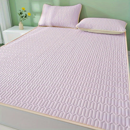 Skorter | Cool Latex Mat - 2/3 pieces summer cool latex mat set for bedroom or dorm room, Breathable and Foldable