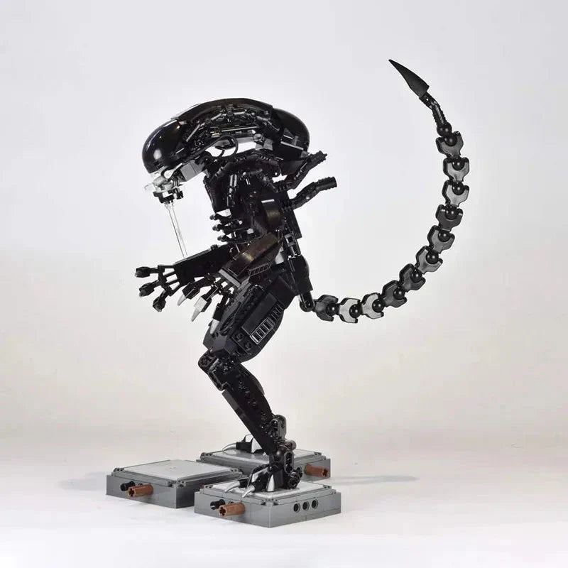 Skorter | 600PCS Prometheus Aliens Vs Predator Space Alien Figure Mech Model Building Blocks Toy Kids Gift