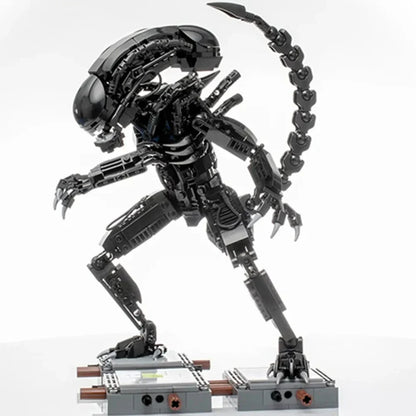 Skorter | 600PCS Prometheus Aliens Vs Predator Space Alien Figure Mech Model Building Blocks Toy Kids Gift