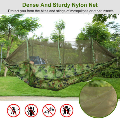 Skorter | 600lbs Load 2 Person Hammock with Mosquito Net