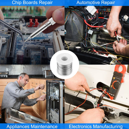 Skorter | 60/40 Tin Lead Rosin Core 0.8mm 1.7% Flux Electric Solder Wire