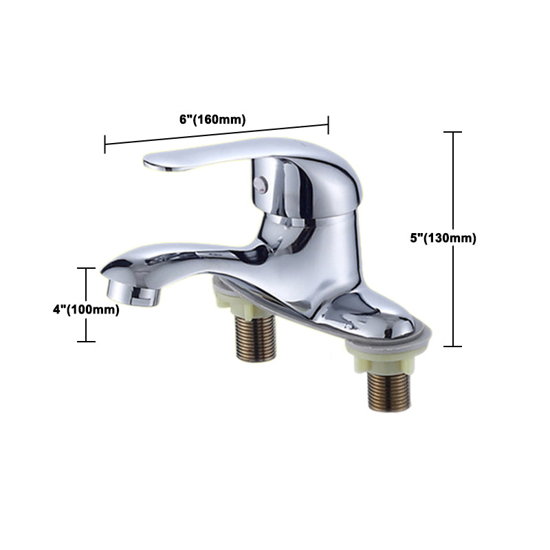 Skorter | 1or2-Handle Brushed Nickel Widespread Faucet 2 Hole Center Set Sink Faucet