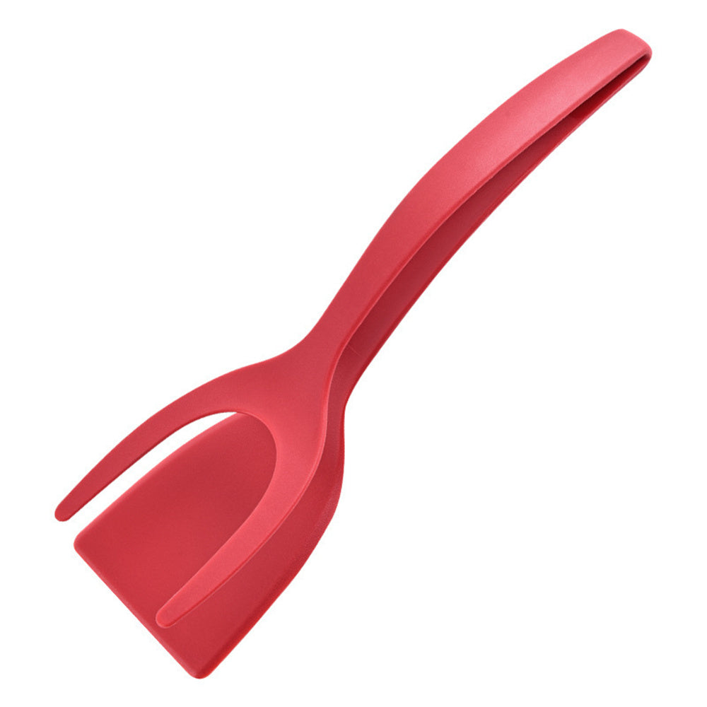 Skorter | 2 In 1 Grip And Flip Tongs Egg Spatula Tongs Clamp Pancake Fried Egg French Toast Omelette Turned Kitchen Accessories