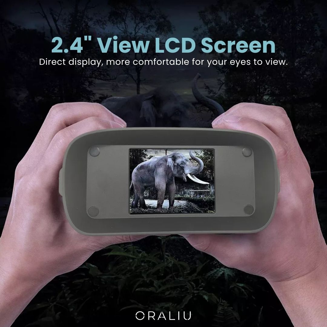 Skorter | Digital Night Vision Binoculars – 5x Zoom, Infrared, HD Quality