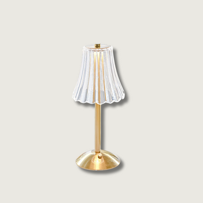 Skorter | RadiantGold – Elegant Portable Table Lamp