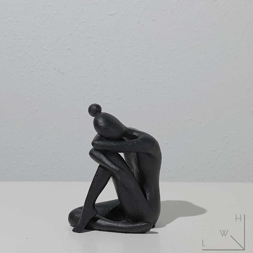 Skorter | AbstractSculpt - Modern Figure Bookends for Home & Office