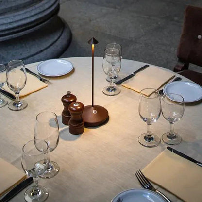 Skorter | LumiZen Minimalist LED Table Lamp | Waterproof and Dimmable Wireless Lighting