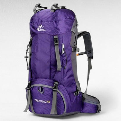 Skorter | 60L Waterproof Hiking Backpack | Lightweight, Ergonomic Design & Smart Storage for Day Hikes and Expeditions