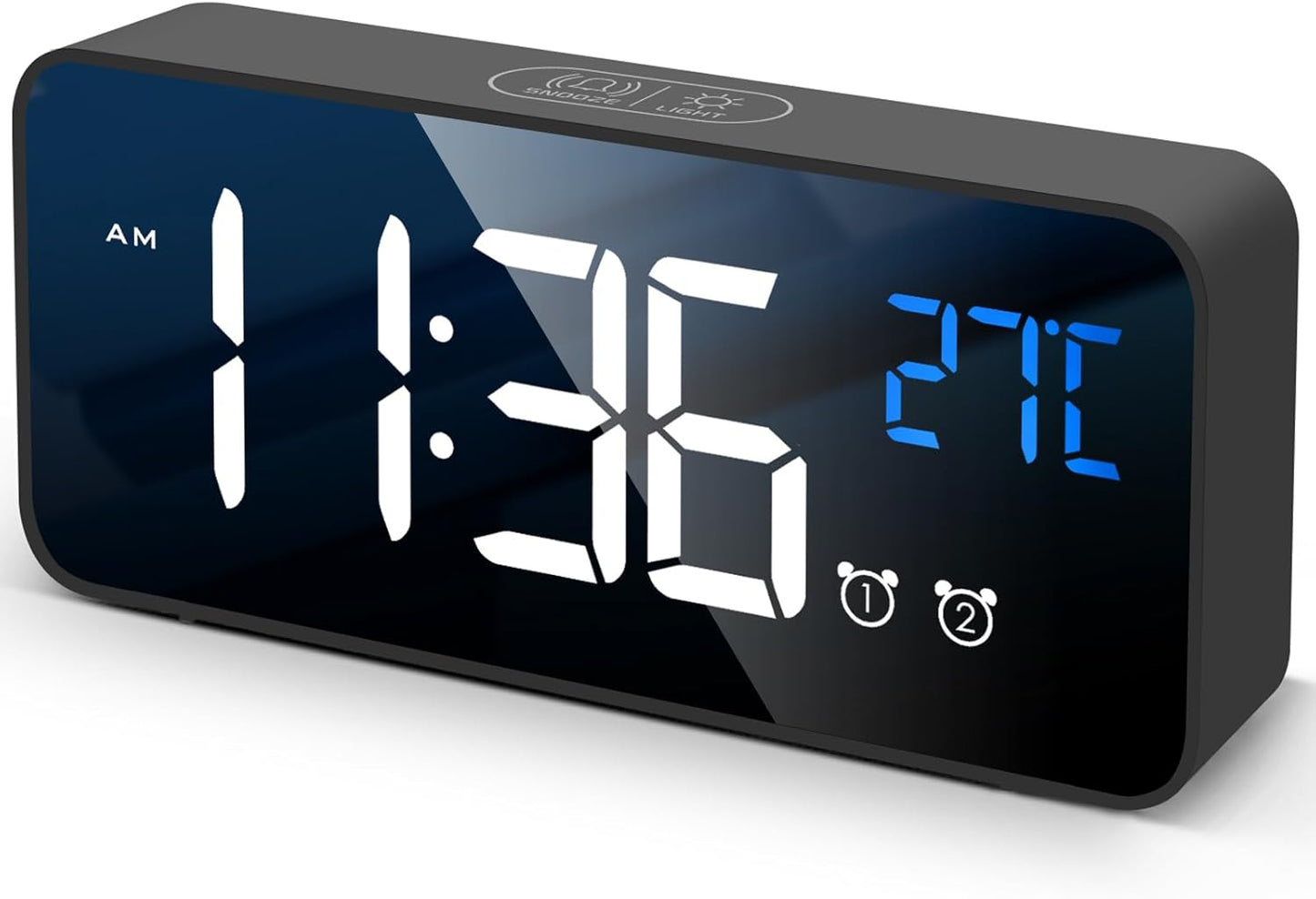 Skorter | 11.5-Inch Digital Calendar Day Clock with 19 Reminders – Claryon