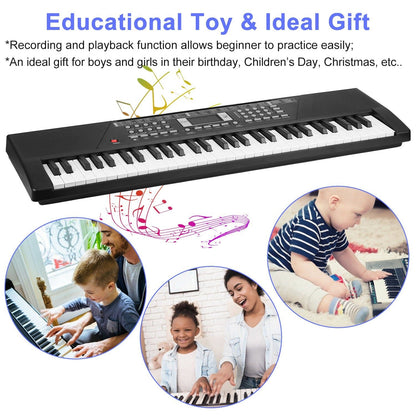 Skorter | 61 Keys Digital Music Keyboard Electronic Piano