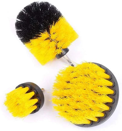 Skorter | 3-Piece Drill Brush Cleaning Attachment Set