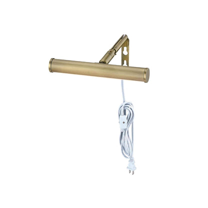 Skorter | Westinghouse 7" Adjustable Led Picture Light, 2W, Antique Brass Finish, 3000K, White