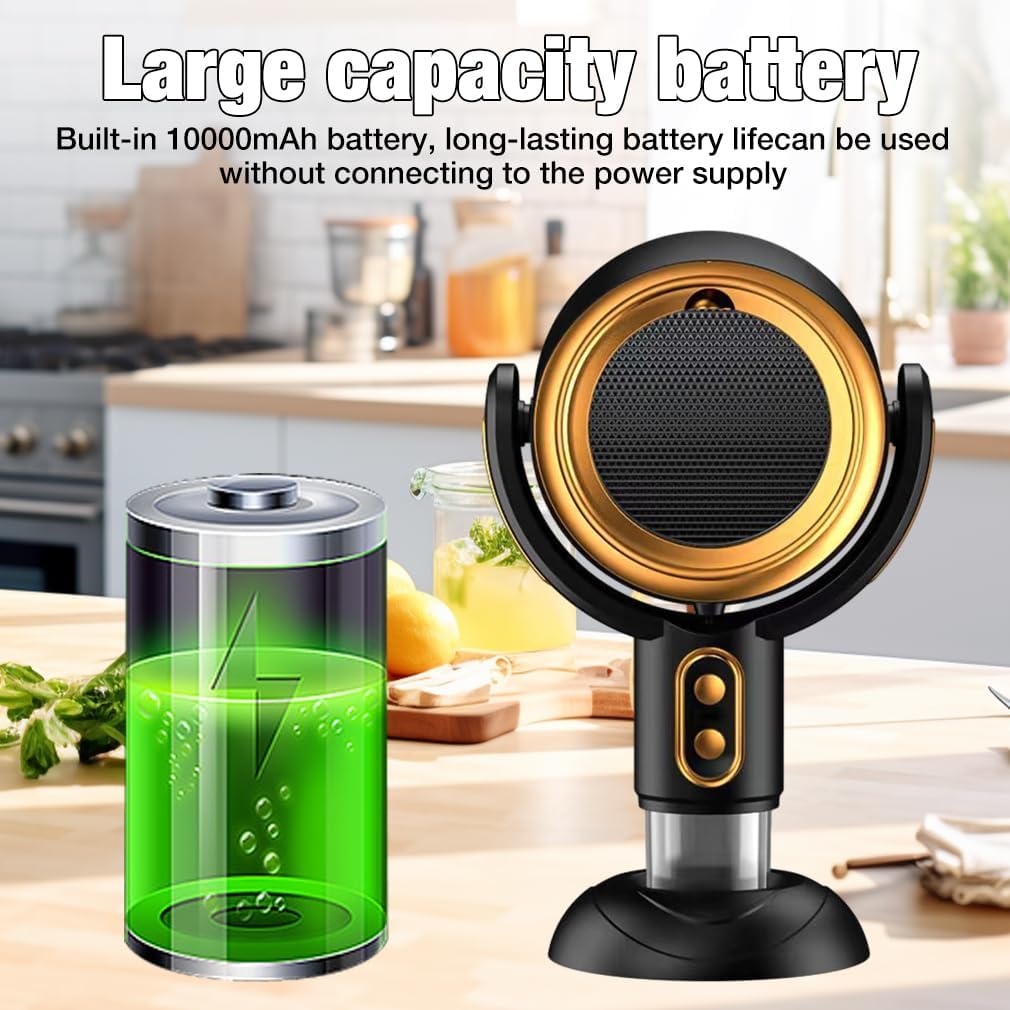 Skorter | AetherVent™ | Portable Range Hood | Powerful Rechargeable Kitchen Exhaust Fan | Ideal for Any Space & Cooking Needs