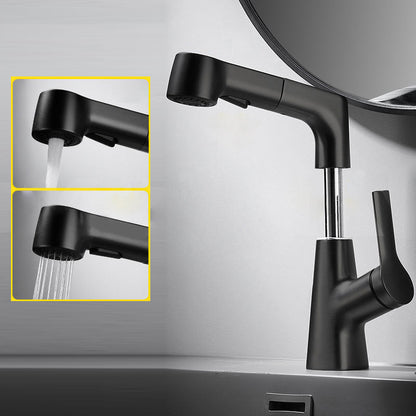 Skorter | 1-Handle Brush Nickel Widespread Faucet Single Hole Bathroom Vessel Faucet with Brass