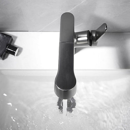 Skorter | 1-Handle Brush Nickel Widespread Faucet Single Hole Bathroom Vessel Faucet with Brass