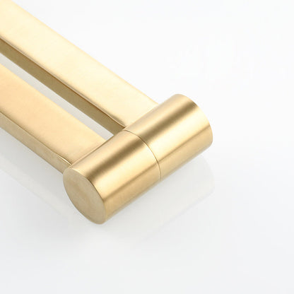 Skorter | 1-handle brushed nickel widespread faucet 1 hole wall-mounted bathroom faucet with brass