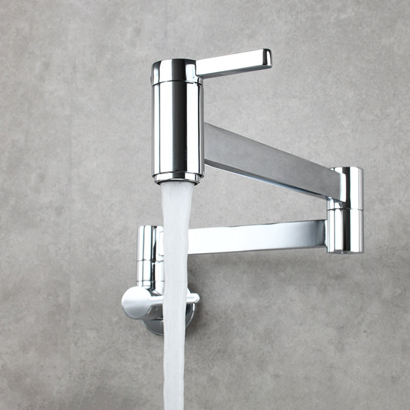 Skorter | 1-handle brushed nickel widespread faucet 1 hole wall-mounted bathroom faucet with brass