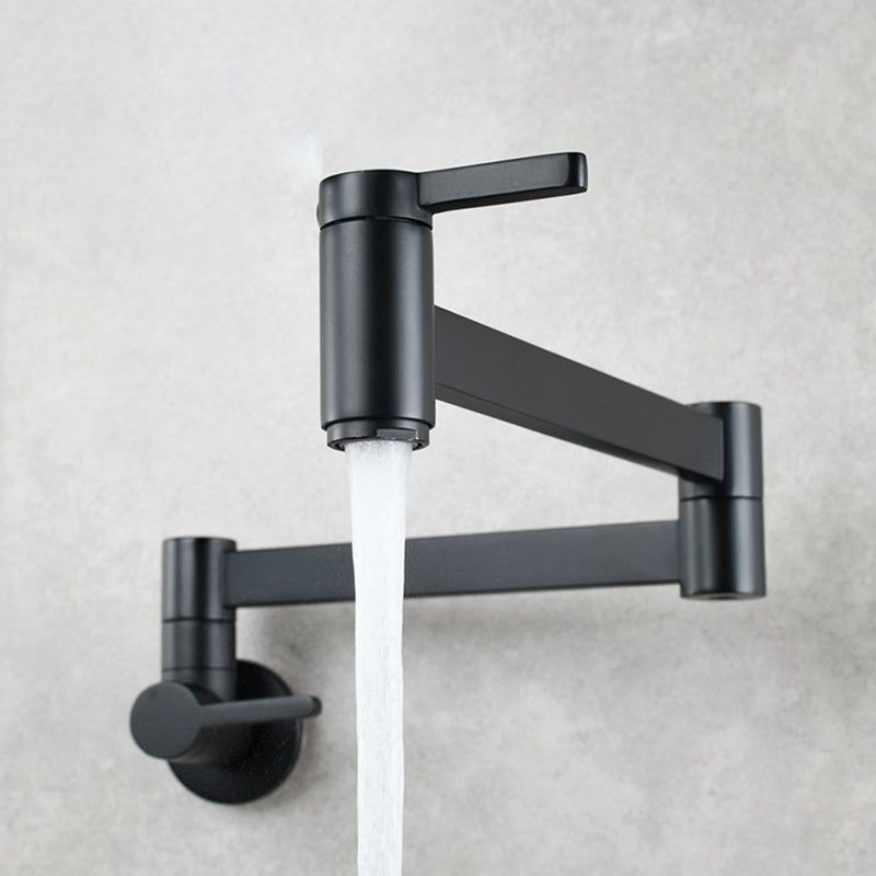 Skorter | 1-handle brushed nickel widespread faucet 1 hole wall-mounted bathroom faucet with brass