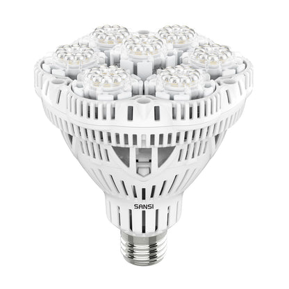 Skorter | Sansi 36W Full Spectrum Waxing Lamp, Energy Saving LED For Indoor Plants, 400W Equivalent