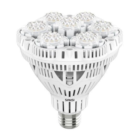 Skorter | Sansi 36W Full Spectrum Waxing Lamp, Energy Saving LED For Indoor Plants, 400W Equivalent