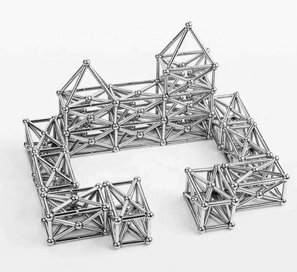 Skorter | Magnetic Building Toy Set with Bars and Balls