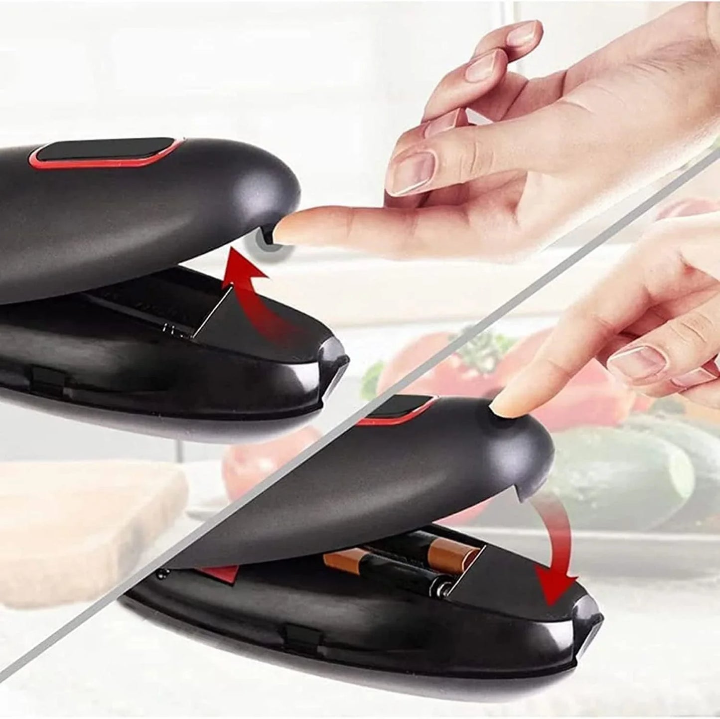 Skorter | Automatic Can Opener with Ergonomic Handle and One-Button Operation