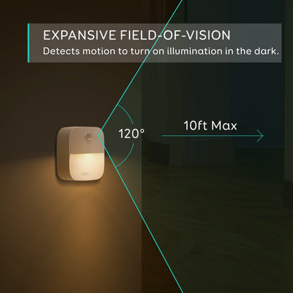 Skorter | Eufy Stick Light, Motion Sensor, Warm White Led, 3-Pack for Bedroom, Bathroom, Kitchen