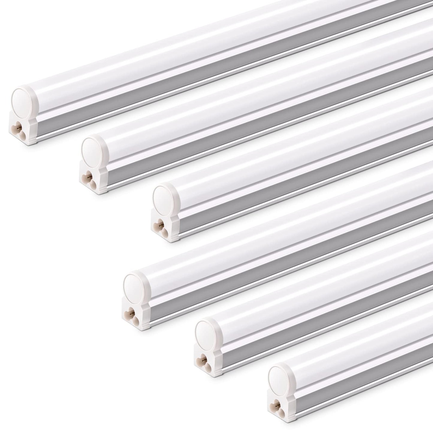 Skorter | Barrina 2Ft Led Ceiling Lamps, 5000K Daylight White, 1100Lm, Connectable, 6