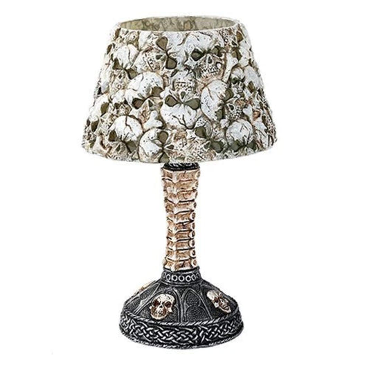 Skorter | Pacific Giftware Color Changing Skull LED Mini Night Light - Halloween Desk Decor