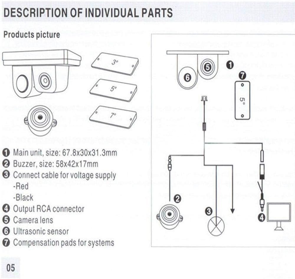 Skorter | Car Rear View Camera with Parking Sensor 2-in-1 – SafePark