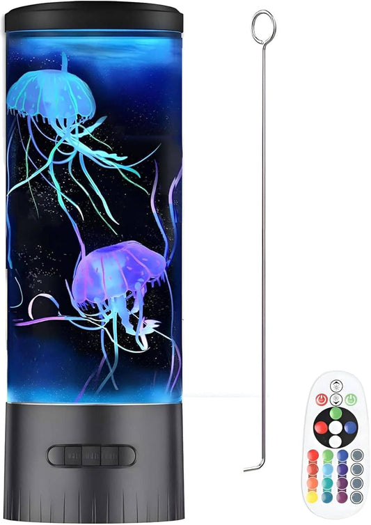 Skorter | Calover Large Black Jellyfish Lamp - Electric Mood Light for Children and Adults, Christmas Decor