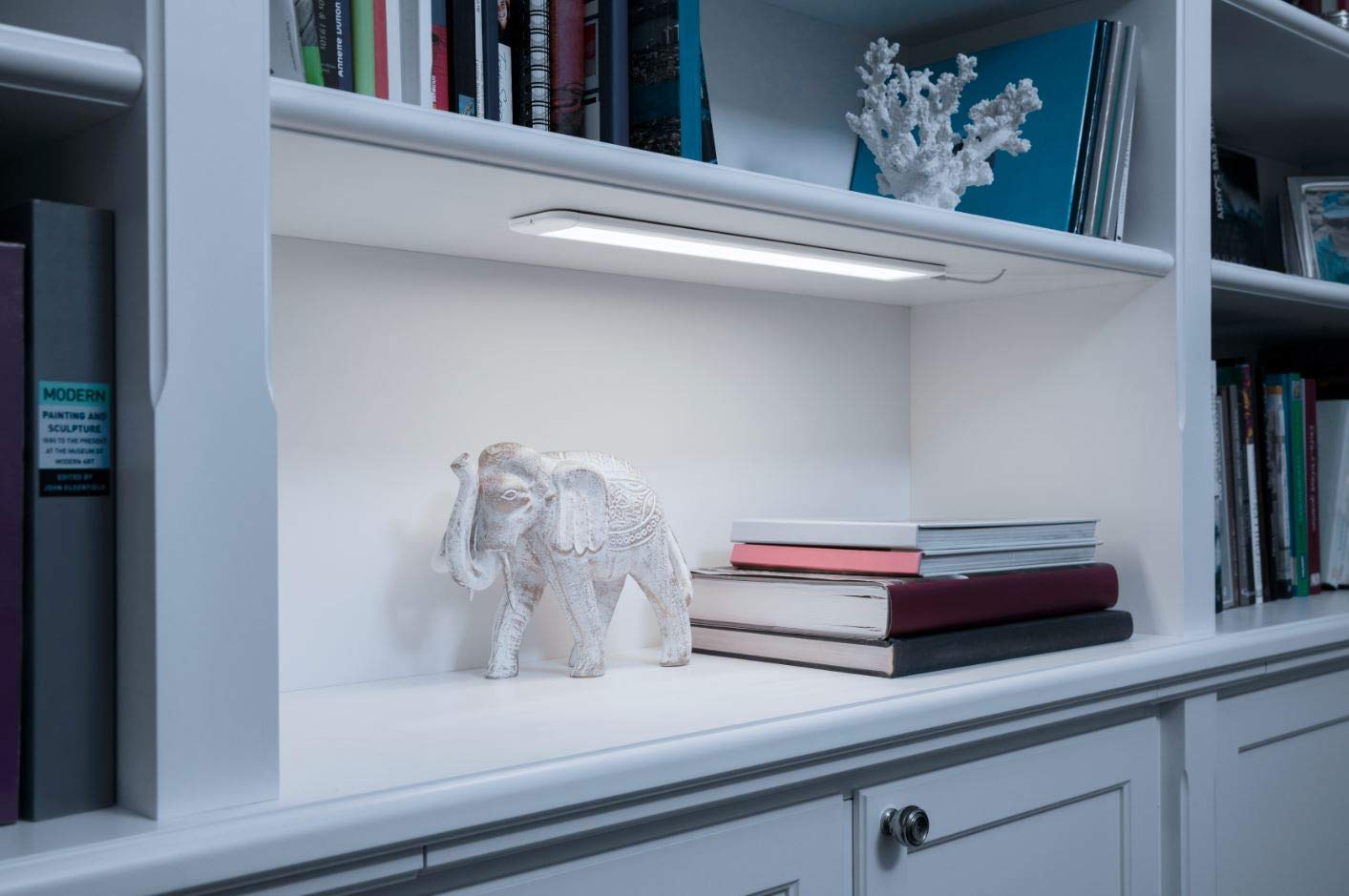Skorter | Sylvania 9-inch Slim Convertible Led Under Cabinet Light, 4.6W, 250 Lumen, White Light