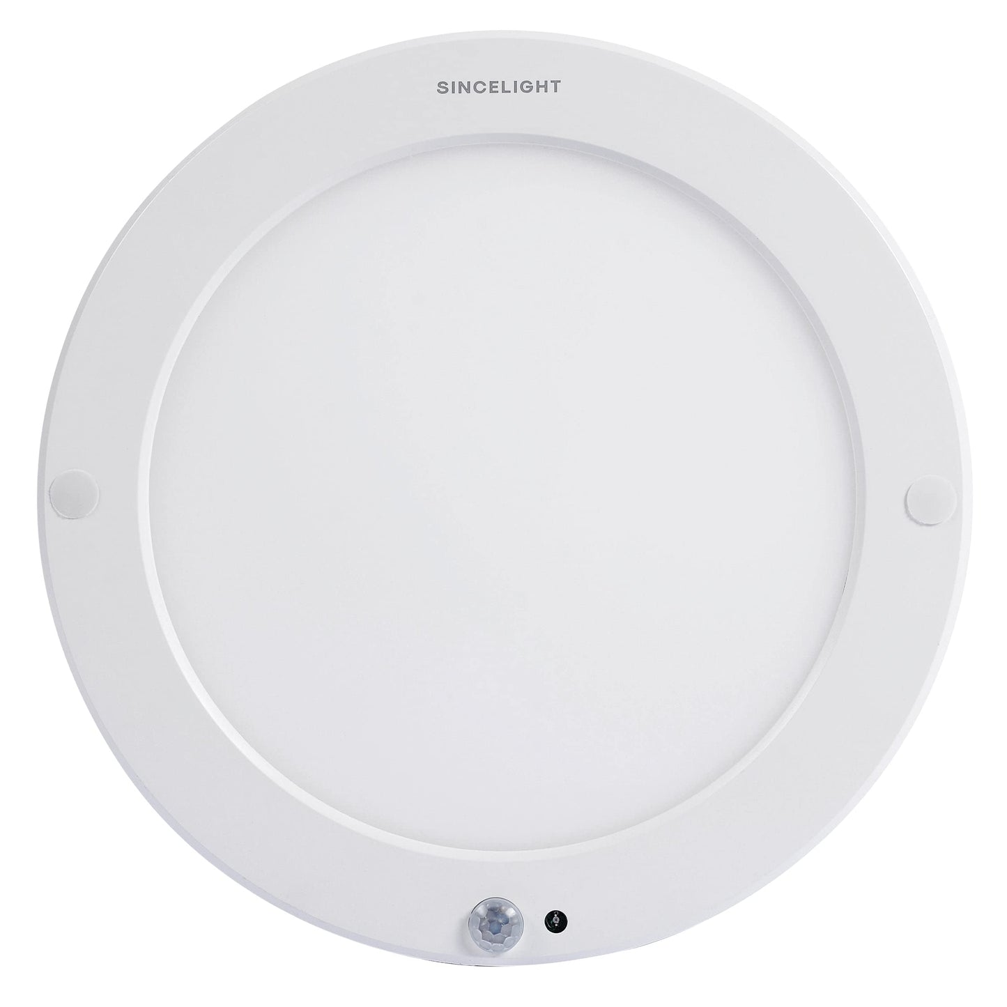 Skorter | Sincelight Pir Led Motion Sensor Ceiling Lamp, 18W Ultrathin, Warm White, Twilight Light