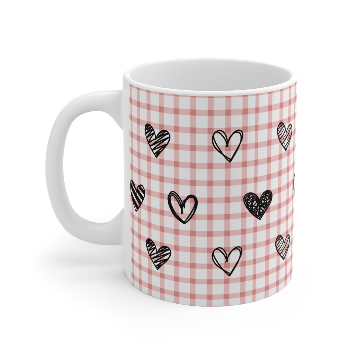 Skorter | and Hearts Pink Mug
